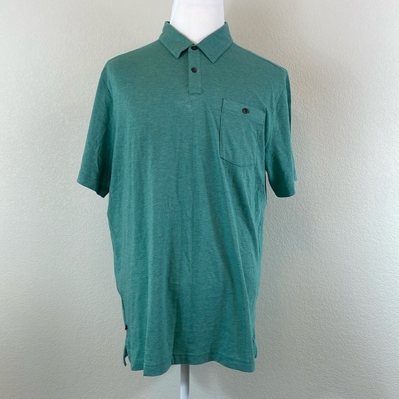 Travis Mathew Other - Travis Mathew 100% cotton green polo shirt size XL